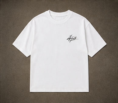T-shirt Second Signature 4FAITH — Blanc — 6