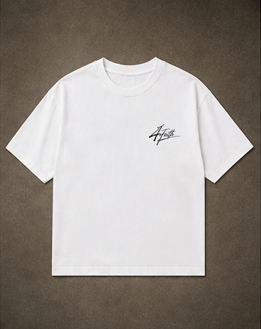 T-shirt Second Signature 4FAITH — Blanc — 4